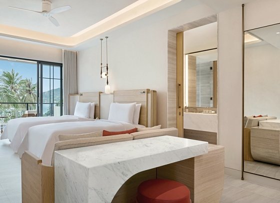 Centara Reserve Samui - Wohnbeispiel Deluxe Ocean (Zimmercodierung UDM)