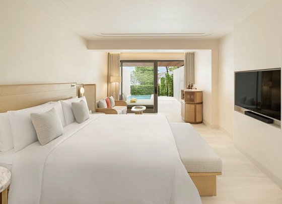 Centara Reserve Samui - Wohnbeispiel Reserve Pool Suite (Zimmercodierung WB1)