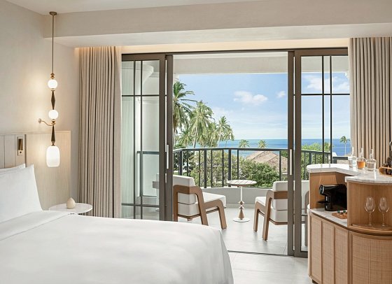 Centara Reserve Samui - Wohnbeispiel Deluxe Ocean (Zimmercodierung UDM)