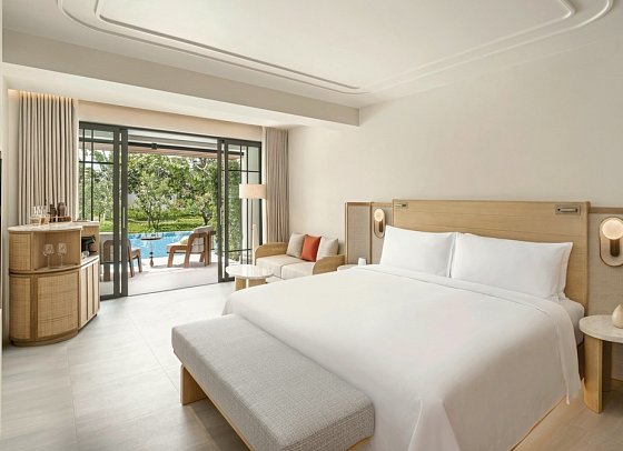 Centara Reserve Samui - Wohnbeispiel Deluxe Pool Access (Zimmercodierung UDQ)
