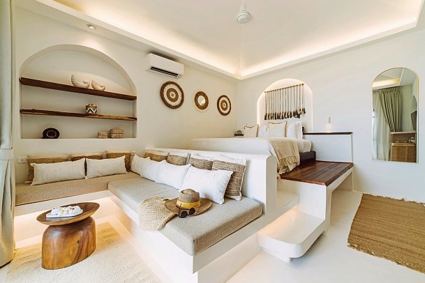 Zazen Boutique Resort & Spa - Wohnbeispiel Beachfront Suite (Zimmercodierung WBO)