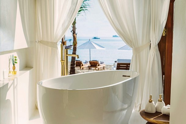 Zazen Boutique Resort & Spa - Wohnbeispiel Beachfront Suite (Zimmercodierung WBO)