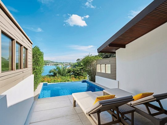 Garrya Tongsai Bay Samui - Wohnbeispiel Sea View Hillside Pool Suite (Zimmercodierung WX5)