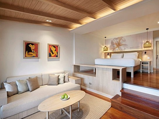Garrya Tongsai Bay Samui - Wohnbeispiel Seafront Suite (Zimmercodierung WX2)