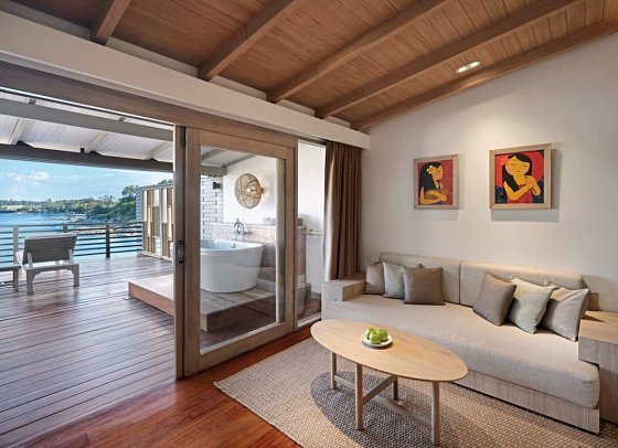 Garrya Tongsai Bay Samui - Wohnbeispiel Seafront Suite (Zimmercodierung WX2)