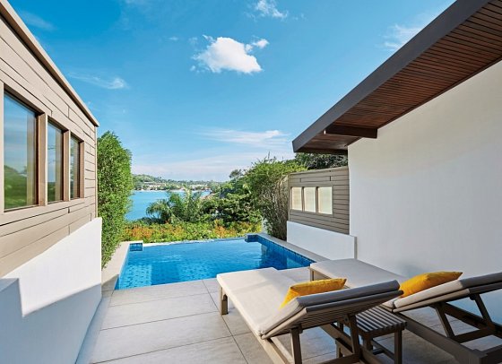 Garrya Tongsai Bay Samui - Wohnbeispiel Sea View Hillside Pool Suite (Zimmercodierung WX5)