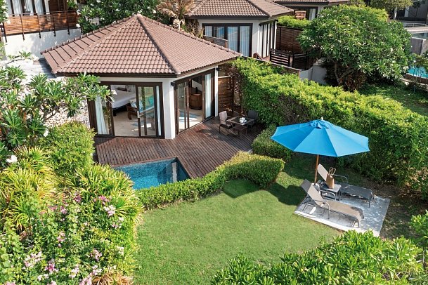 SAii Koh Samui Villas - Wohnbeispiel Beachfront Pool Villa (Zimmercodierung VBO)