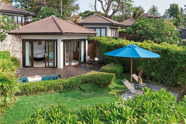 SAii Koh Samui Villas - Wohnbeispiel Beachfront Pool Villa (Zimmercodierung VBO)