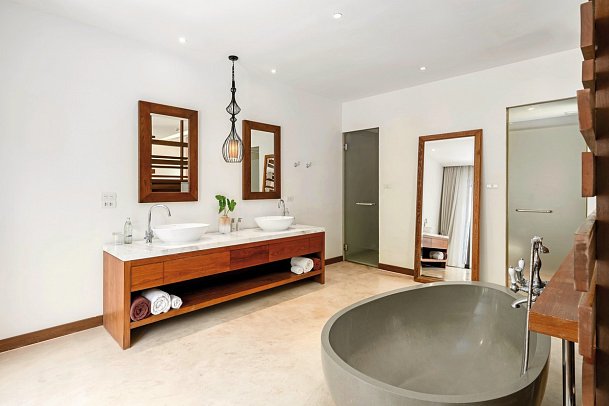SAii Koh Samui Villas - Badbeispiel Deluxe Pool Villa (Zimmercodierung VDR)