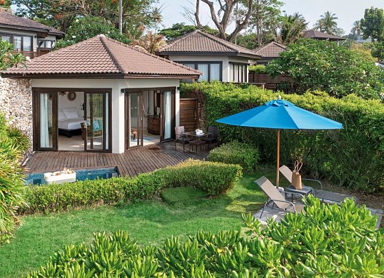 SAii Koh Samui Villas - Wohnbeispiel Beachfront Pool Villa (Zimmercodierung VBO)