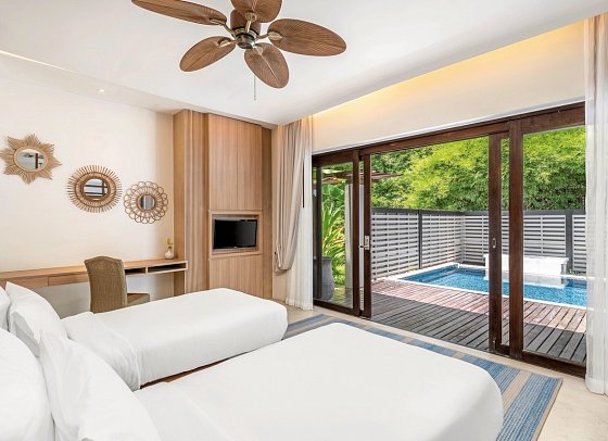 SAii Koh Samui Villas - Wohnbeispiel Deluxe Pool Villa (Zimmercodierung VDR)