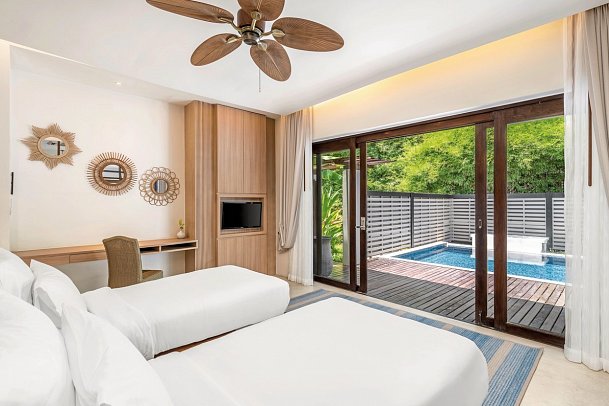 SAii Koh Samui Villas - Wohnbeispiel Deluxe Pool Villa (Zimmercodierung VDR)