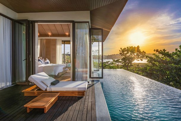 Cape Fahn Hotel - Wohnbeispiel Deluxe Pool Villa (Zimmercodierung VD5)