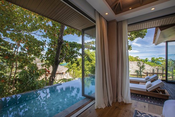 Cape Fahn Hotel - Wohnbeispiel Tropical Pool Villa (Zimmercodierung VB5)