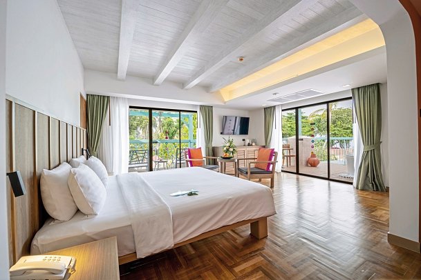 Baan Samui Resort - Wohnbeispiel Junior Suite (Zimmercodierung JB1)