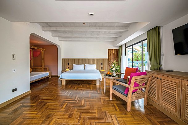 Baan Samui Resort - Wohnbeispiel Junior Suite (Zimmercodierung JB1)