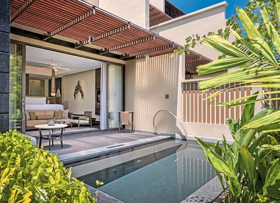 Vana Belle - A Luxury Collection Resort - Wohnbeispiel Jungle One Bedroom Pool Suite (Zimmercodierung WB1)