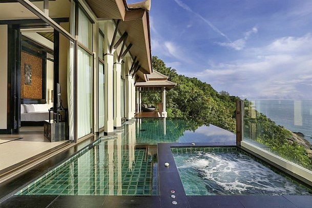 Banyan Tree Samui - Wohnbeispiel Royal Banyan Ocean Pool Villa (Zimmercodierung VMM)