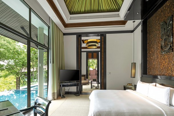 Banyan Tree Samui - Wohnbeispiel Ocean View Pool Villa (Zimmercodierung VBM)