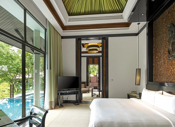 Banyan Tree Samui - Wohnbeispiel Ocean View Pool Villa (Zimmercodierung VBM)