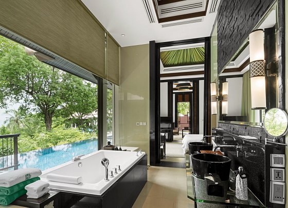 Banyan Tree Samui - Wohnbeispiel Ocean View Pool Villa (Zimmercodierung VBM)