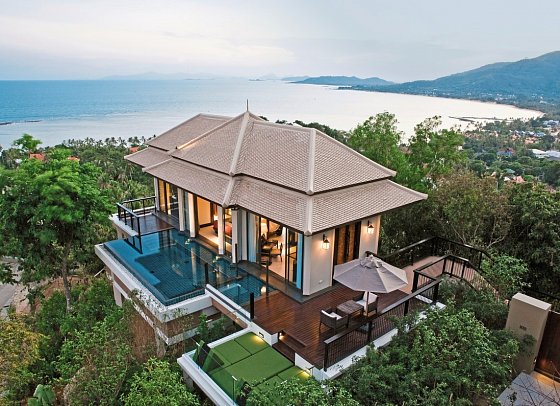 Banyan Tree Samui - Wohnbeispiel Horizon Hillcrest Pool Villa (Zimmercodierung VM5)
