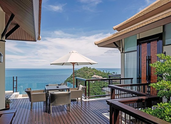 Banyan Tree Samui - Wohnbeispiel Horizon Hillcrest Pool Villa (Zimmercodierung VM5)