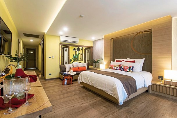 New Star Beach Resort - Wohnbeispiel Deluxe Balcony (Zimmercodierung UD2)