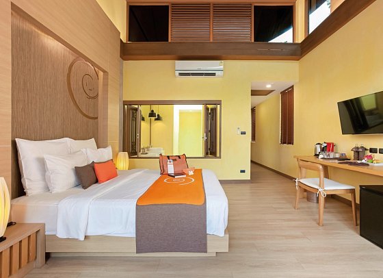 New Star Beach Resort - Wohnbeispiel Deluxe Balcony (Zimmercodierung UD2)