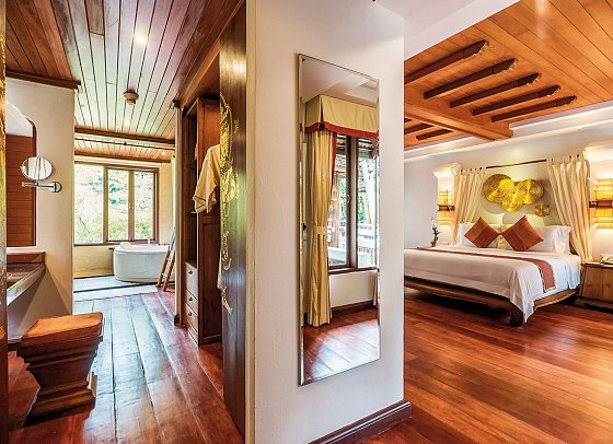 Muang Samui Spa Resort - Wohnbeispiel Grand-Deluxe-Suite-Garden-View (Zimmercodierung WBG)