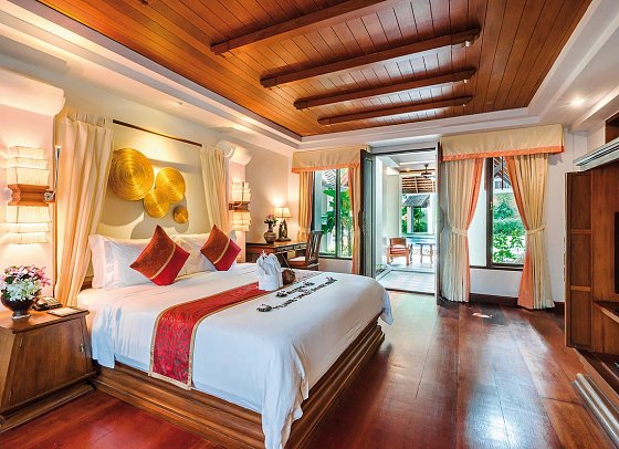 Muang Samui Spa Resort - Wohnbeispiel Grand Suite Pool View (Zimmercodierung WBP)