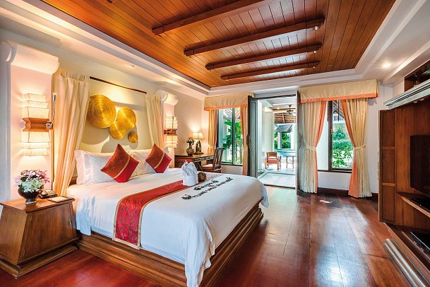 Muang Samui Spa Resort - Wohnbeispiel Grand Suite Pool View (Zimmercodierung WBP)
