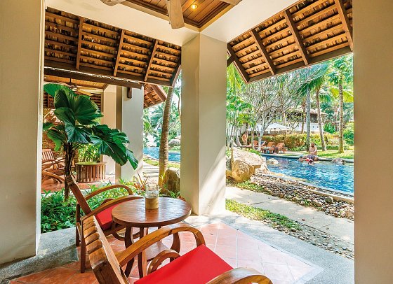Muang Samui Spa Resort - Wohnbeispiel Grand Suite Pool View (Zimmercodierung WBP)