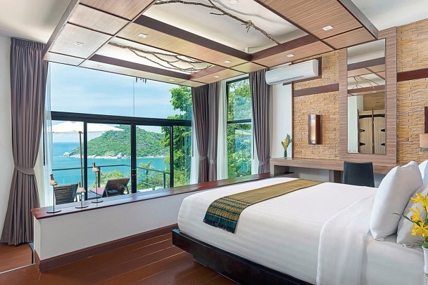 Panviman Resort Koh Phangan - Wohnbeispiel Jacuzzi Grande (Zimmercodierung UD4)