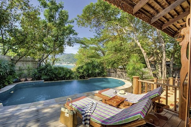 Santhiya Koh Phangan Resort & Spa - Wohnbeispiel Sea View Pool Villa (Zimmercodierung VBM)