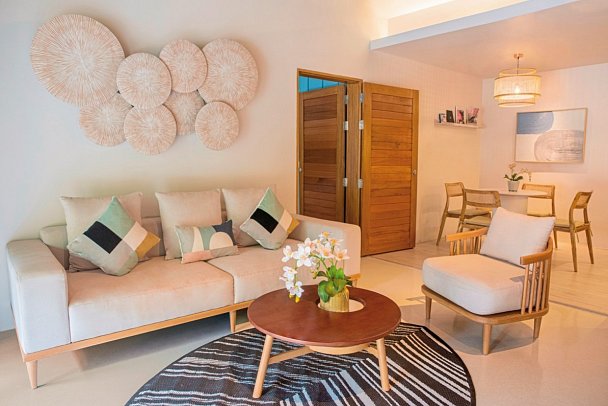 Buri Rasa Village Phangan - Wohnbeispiel Two Bedroom Family Suite (Zimmercodierung WI2)