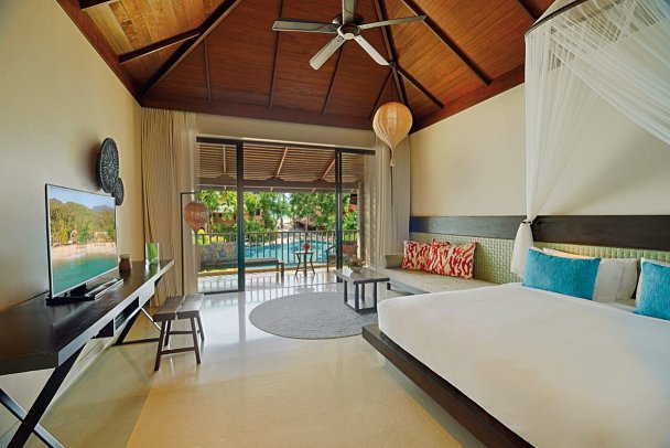 Buri Rasa Village Phangan - Wohnbeispiel Deluxe Pool View (Zimmercodierung UDP)