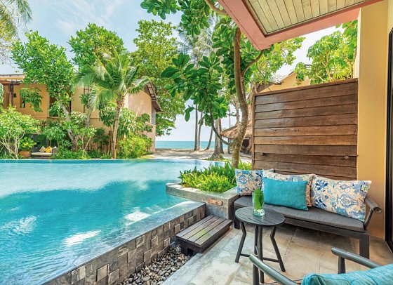 Buri Rasa Village Phangan - Wohnbeispiel Deluxe Pool Access (Zimmercodierung UDQ)