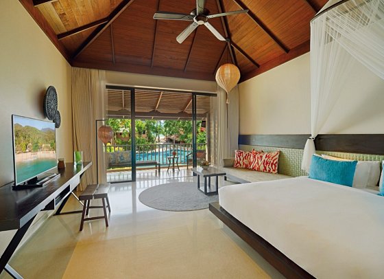 Buri Rasa Village Phangan - Wohnbeispiel Deluxe Pool View (Zimmercodierung UDP)
