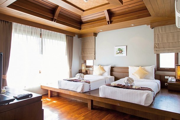 Maehaad Bay Resort - Wohnbeispiel Juniorsuite 2 Bedroom (Zimmercodierung JI2)