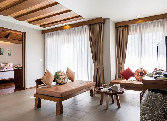 Maehaad Bay Resort - Wohnbeispiel Juniorsuite 2 Bedroom (Zimmercodierung JI2)
