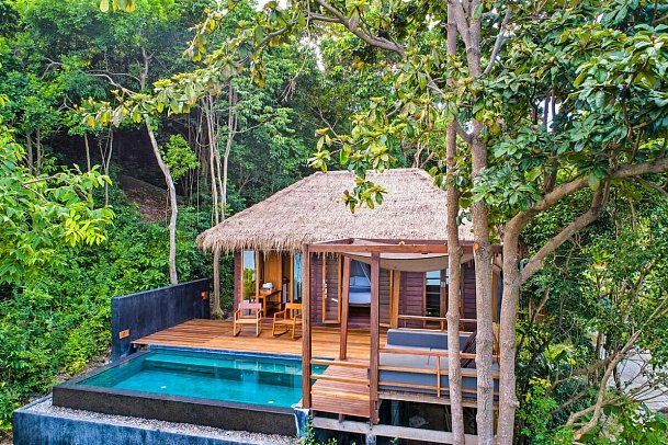 The Haad Tien Beach Resort - Wohnbeispiel Haadtien Pool Villa (Zimmercodierung VB5)