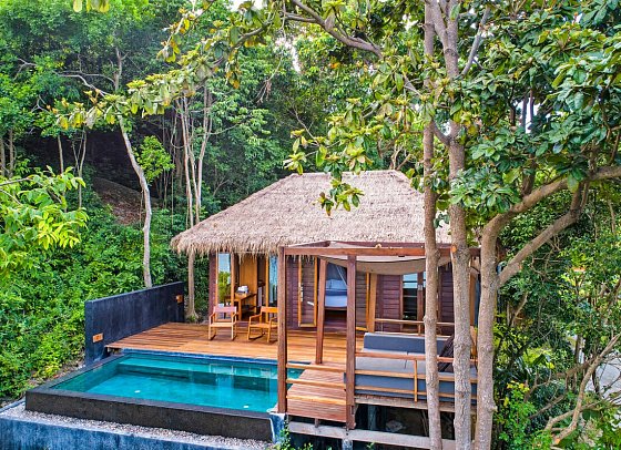 The Haad Tien Beach Resort - Wohnbeispiel Haadtien Pool Villa (Zimmercodierung VB5)