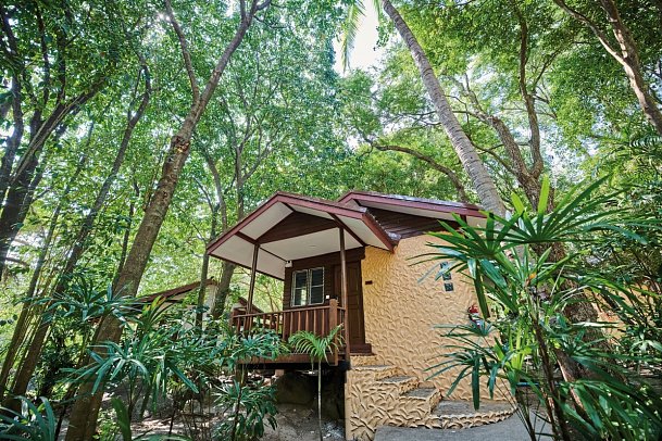 Lub d Koh Tao Tanote Bay - Wohnbeispiel Starfish Hut (Zimmercodierung UB1)
