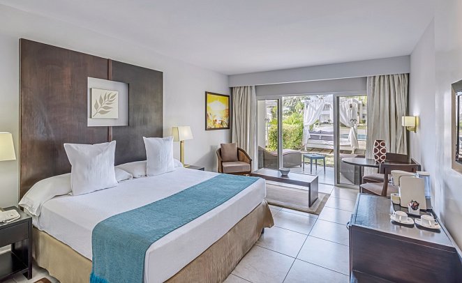 Paradisus Princesa del Mar - Wohnbeispiel Juniorsuite Garden Swim Up Royal Service (Zimmercodierung J1Q)