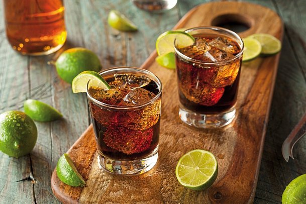 Cocktail Cubano - Cuba Libre Cocktail
