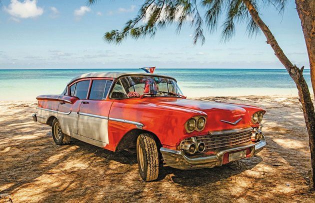 Kubas Westen auf eigene Faust - Oldtimer am Cayo Jutias