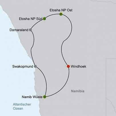Namibia Classic für Selbstfahrer