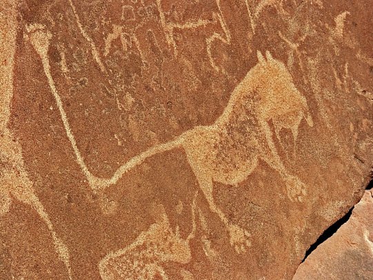 Namibia Classic für Selbstfahrer - Twyfelfontein Felsgravuren