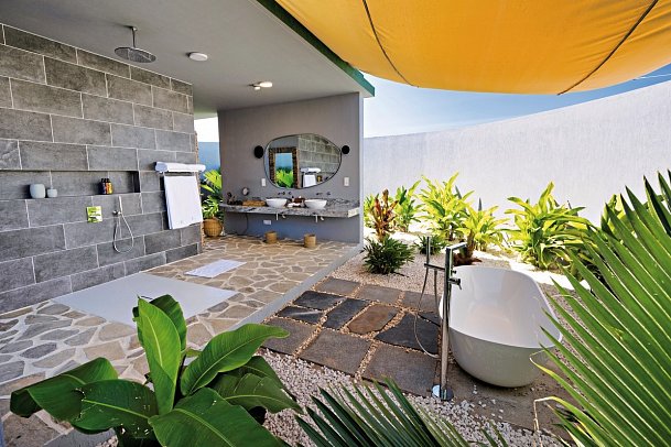 Bawe Island Zanzibar - Beispiel Bad (Zimmercodierungen V1M & WB1)